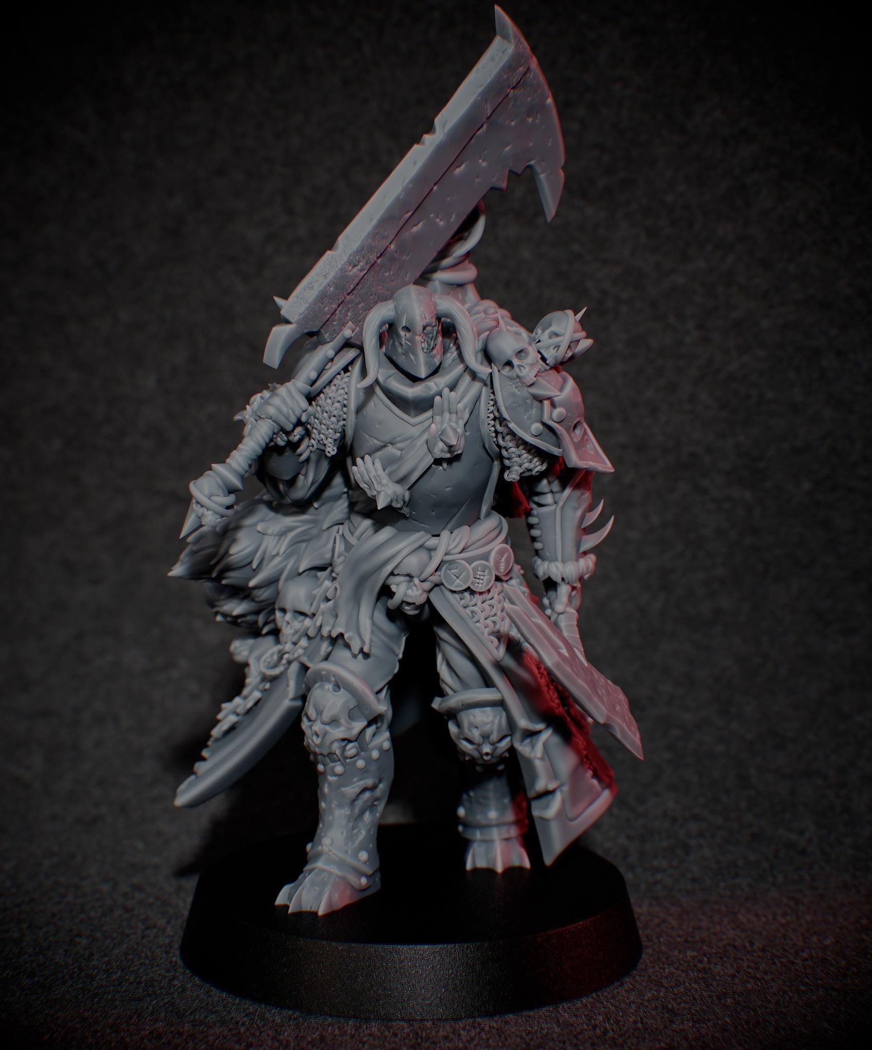 Northern Hell Knights by Funduk25 - 3D printed Trench Crusade proxy miniature