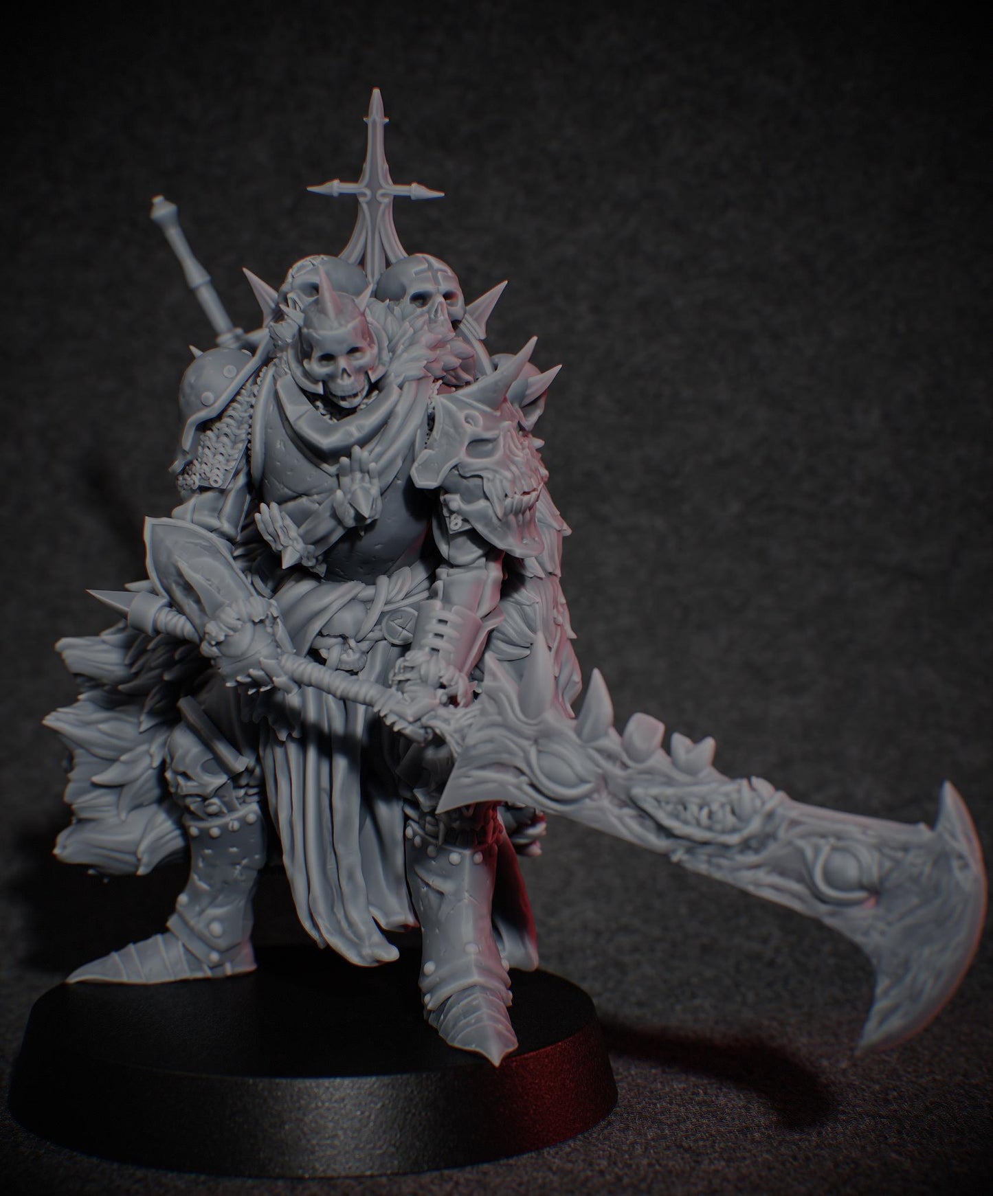 Northern Hell Knights by Funduk25 - 3D printed Trench Crusade proxy miniature