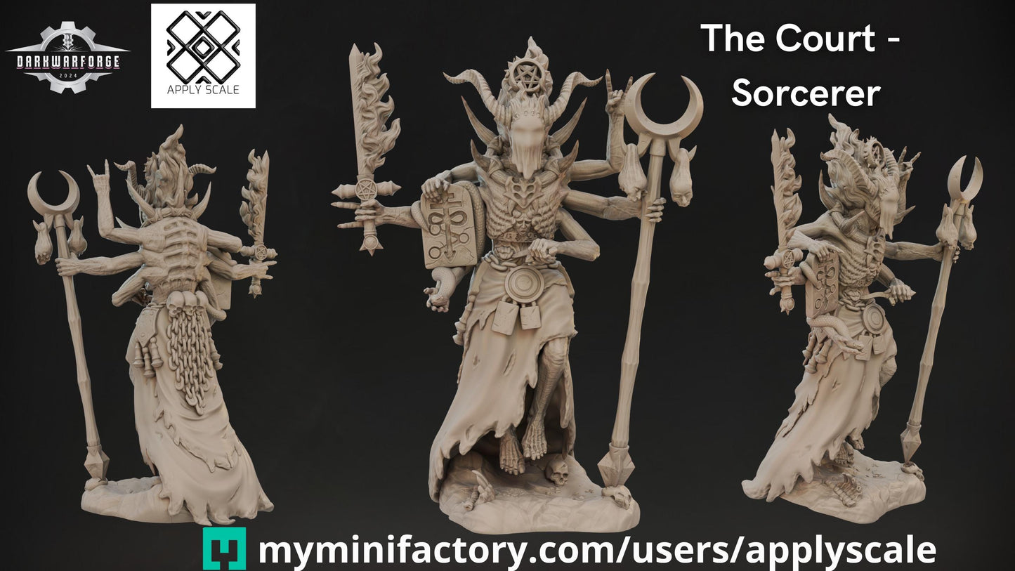 The Court warband by Apply Scale - 3D printed Trench Crusade proxy miniature