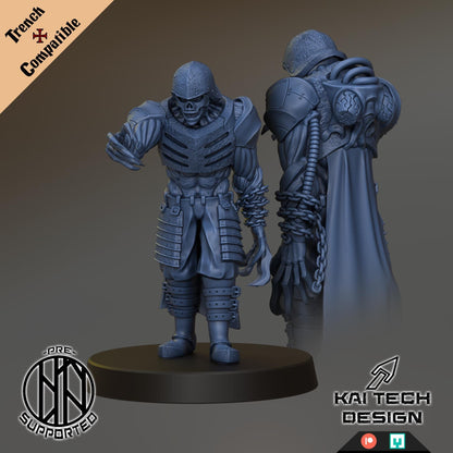 Heretic Commando - 3D printed miniature  - Wargaming - Trench Grimdark