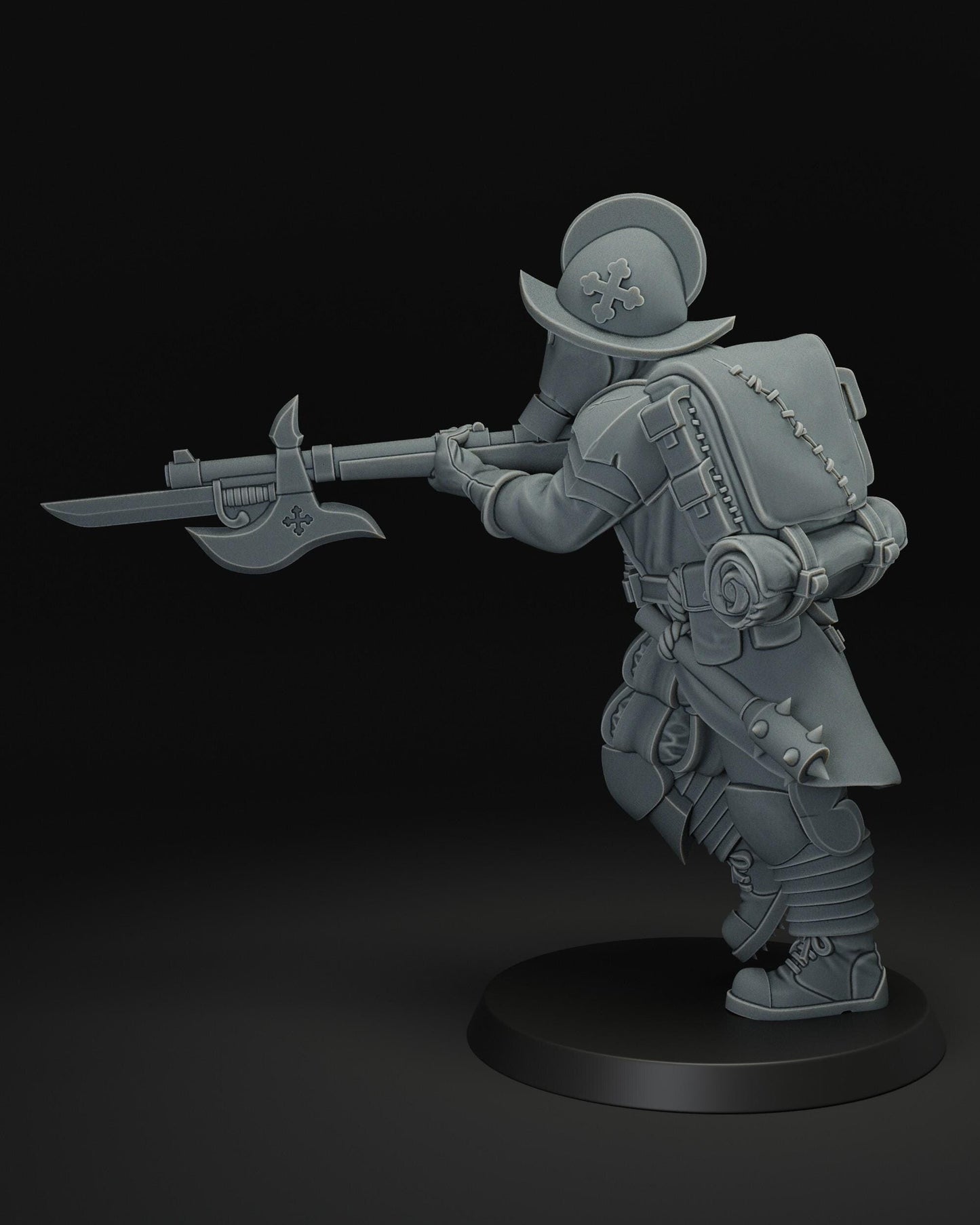 Trench Cleaner By Jk Remo - 3D Printed Miniature Trench Compatible