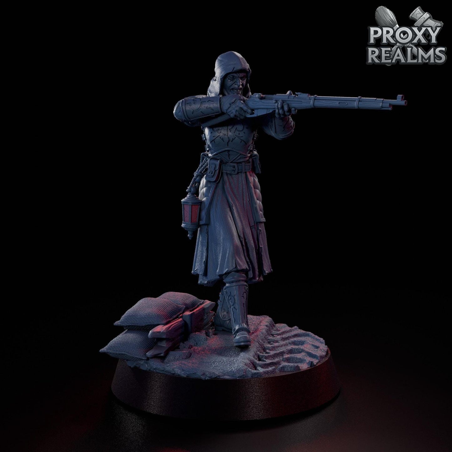 Propagator Of Ash - 3D printed miniature  - Wargaming - Trench Grimdark