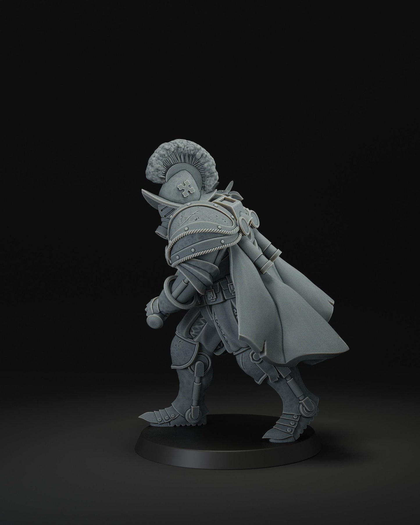 Heavy Infantry - 3D printed miniature  - Wargaming - Trench Grimdark