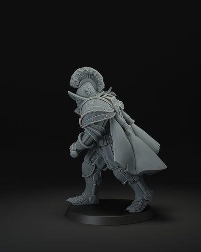 Heavy Infantry - 3D printed miniature  - Wargaming - Trench Grimdark