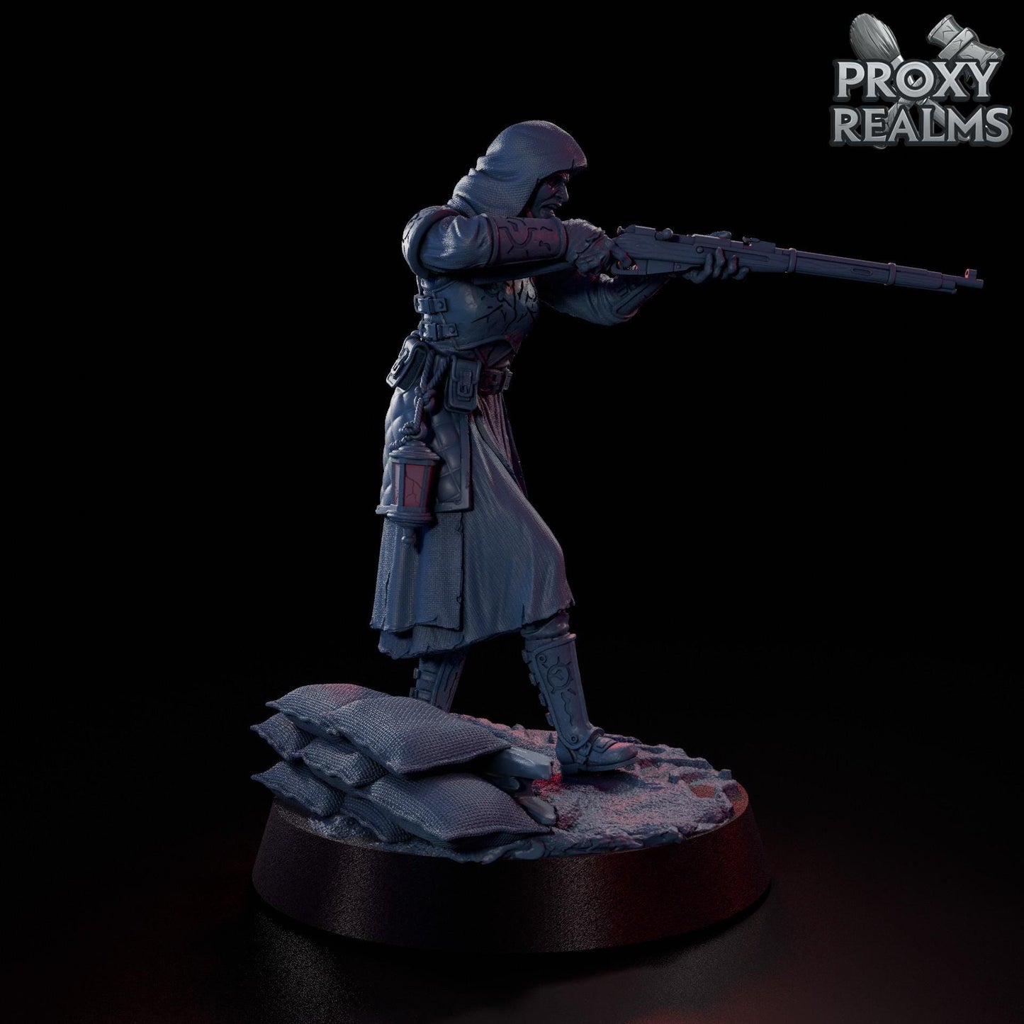 Propagator Of Ash - 3D printed miniature  - Wargaming - Trench Grimdark