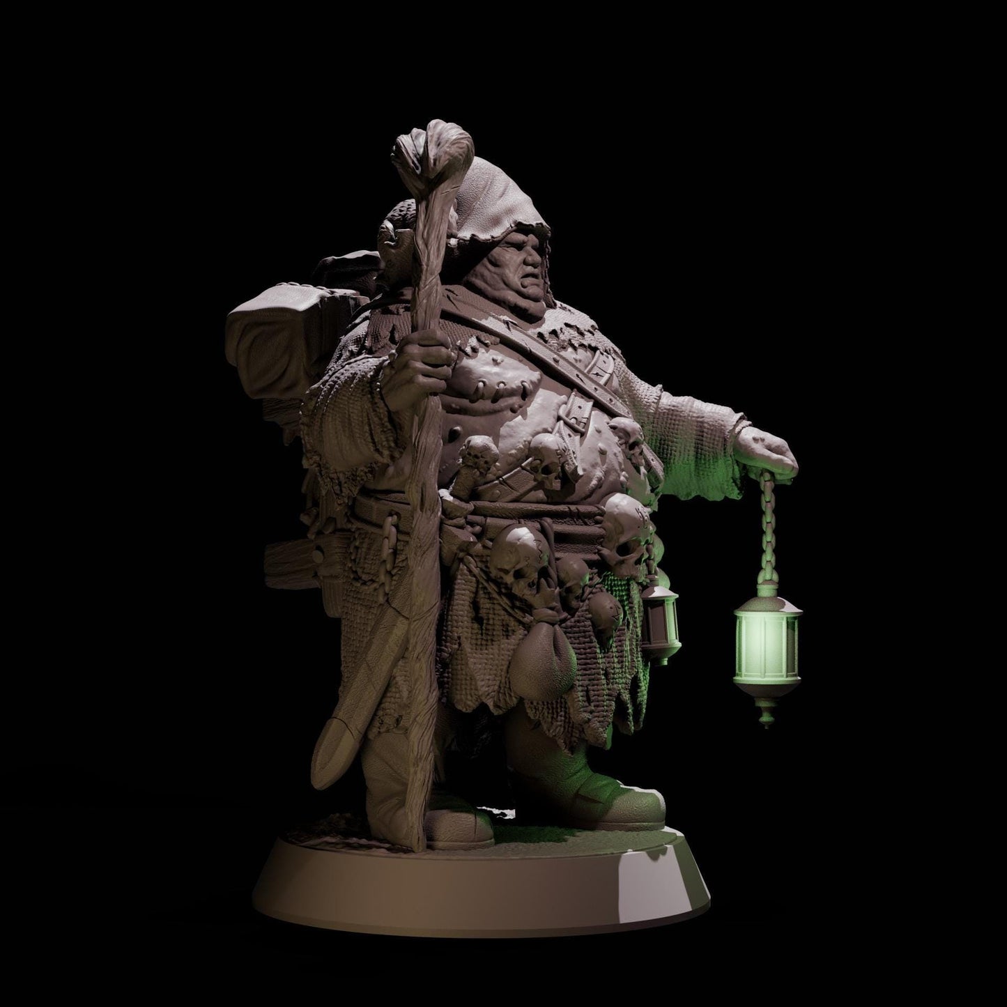 Wandering Merchant Of Rot - 3D printed miniature  - Wargaming - Trench Grimdark