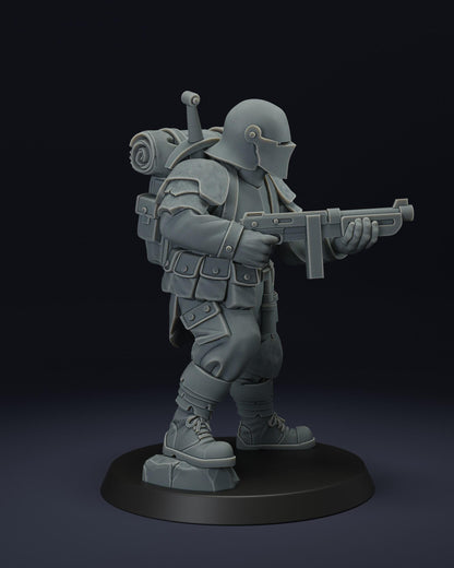 Shock Trooper - 3D printed Grimdark Miniature