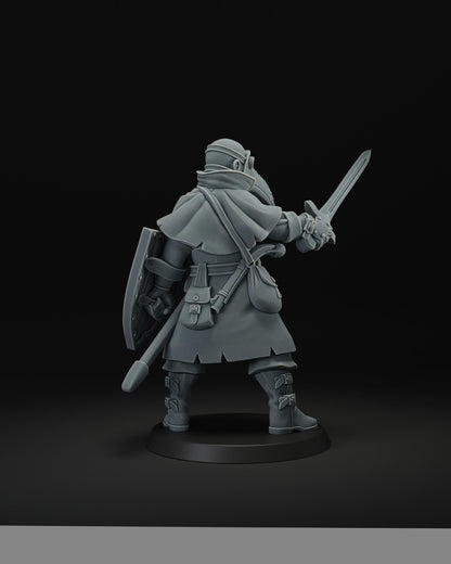Plague Doctor - 3D printed miniature  - Wargaming - Trench Grimdark