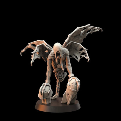 Candle of Heresy - Flying slaves - 3D printed miniature  - Wargaming - Trench Grimdark