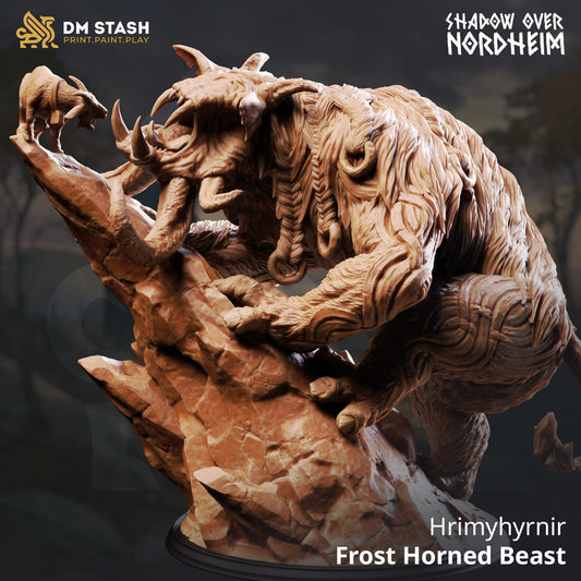 Hrimyhyrnir Frost Horned Beast - Shadow Over Nordheim By Dm Stash