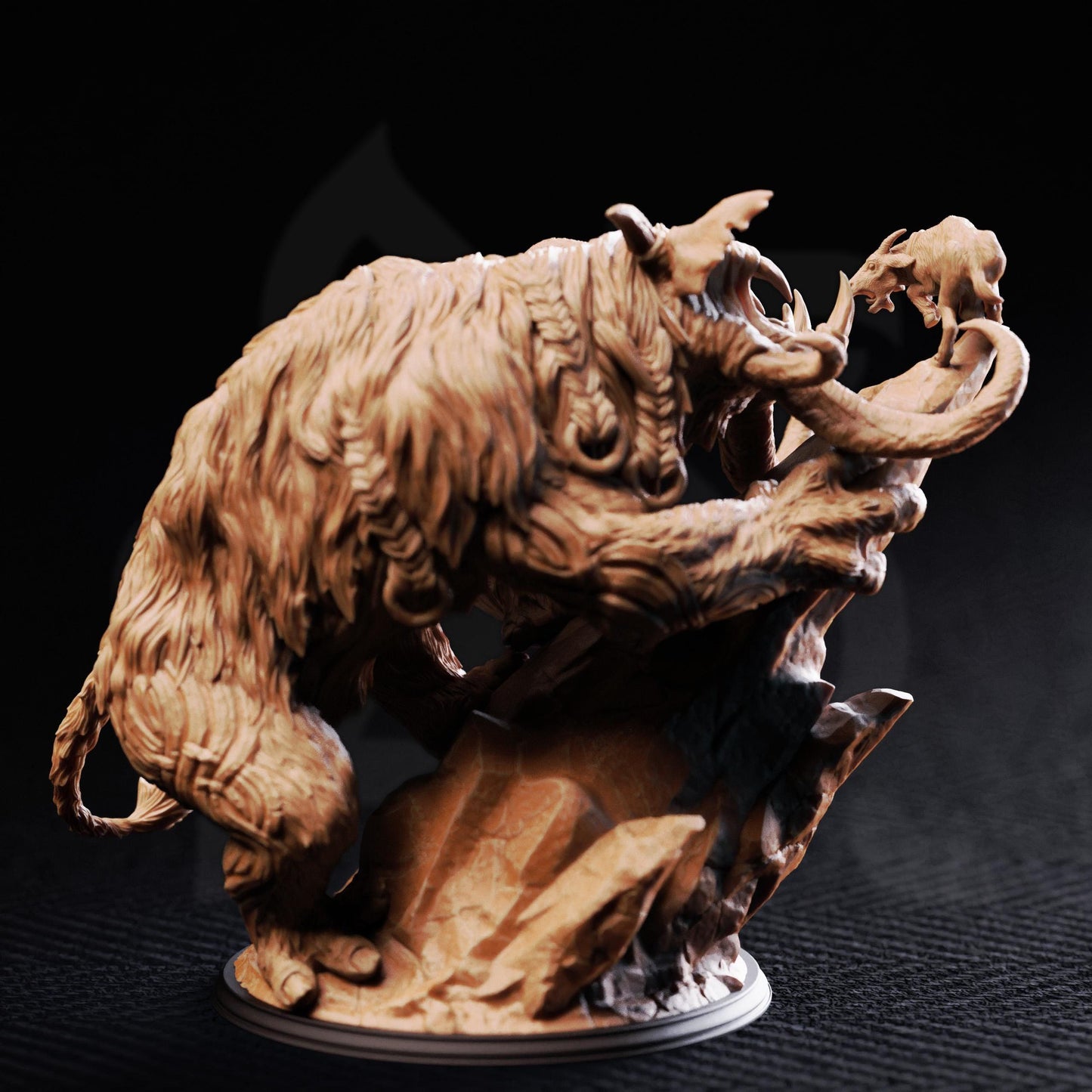 Hrimyhyrnir Frost Horned Beast - Shadow Over Nordheim By Dm Stash