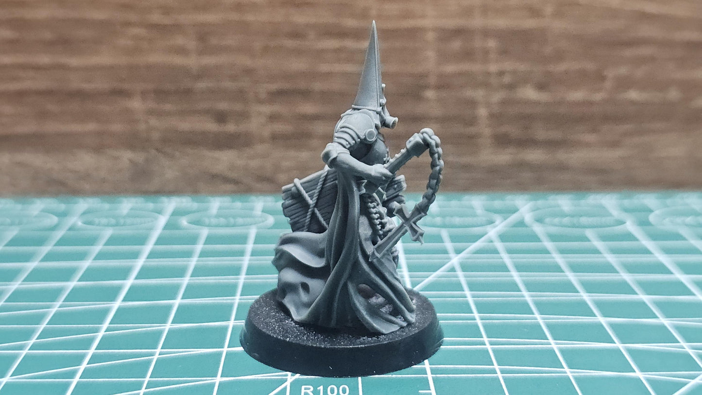 Wraith Flagellant - 3D printed Grimdark Miniature