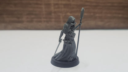 Wraith Pilgrims - Medical Nun by Crab Miniatures - 3D printed miniature Trench compatible