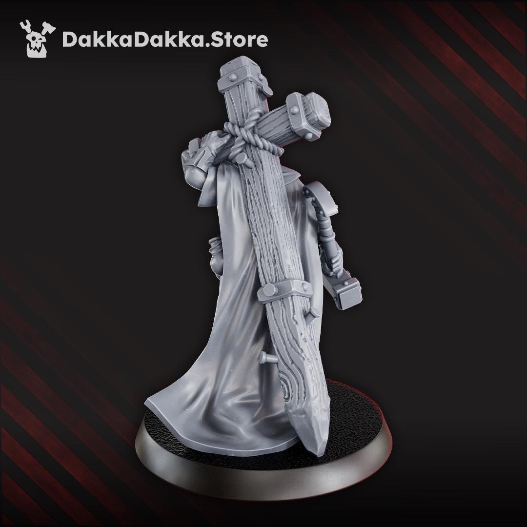 Schemonk Avvakum - 3D printed miniature  - Wargaming - Trench Grimdark
