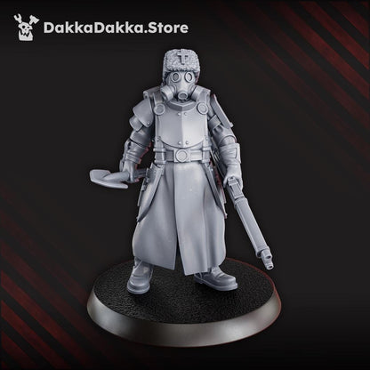 Steel Union Engineers - 3D printed Grimdark Miniature