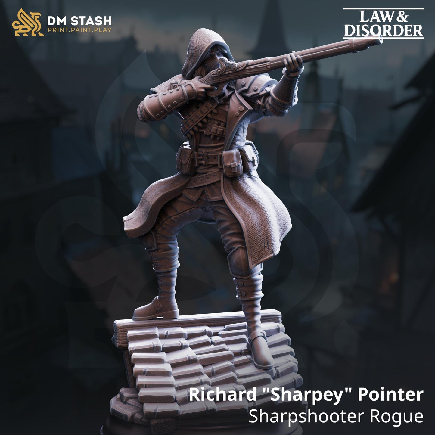 Sharpshooter Rogue Richard - Law N Disorder By Dm Stash
