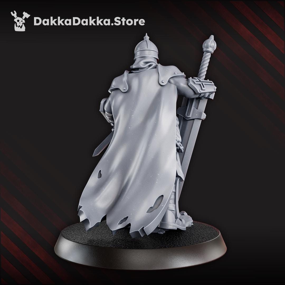 Vityaz Muromets - 3D printed miniature  - Wargaming - Trench Grimdark