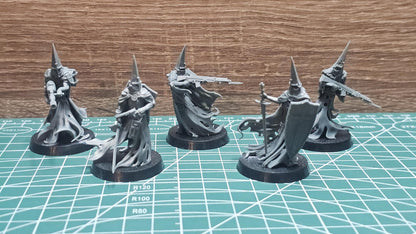 Wraith Pilgrims - 3D printed miniature  - Wargaming - Trench Grimdark