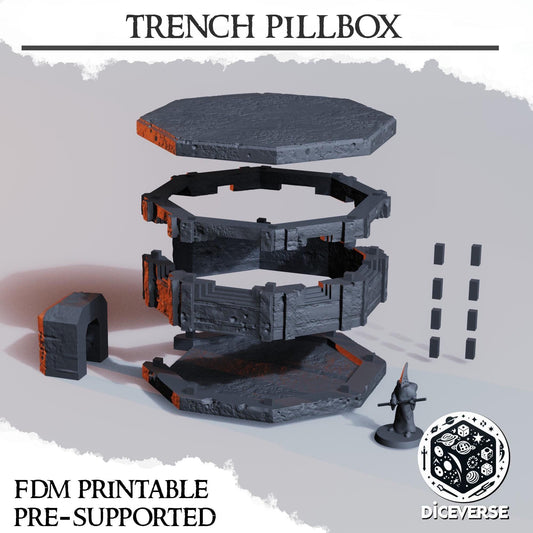 Pillbox by Diceverse by diceverse - Tabletop scenery