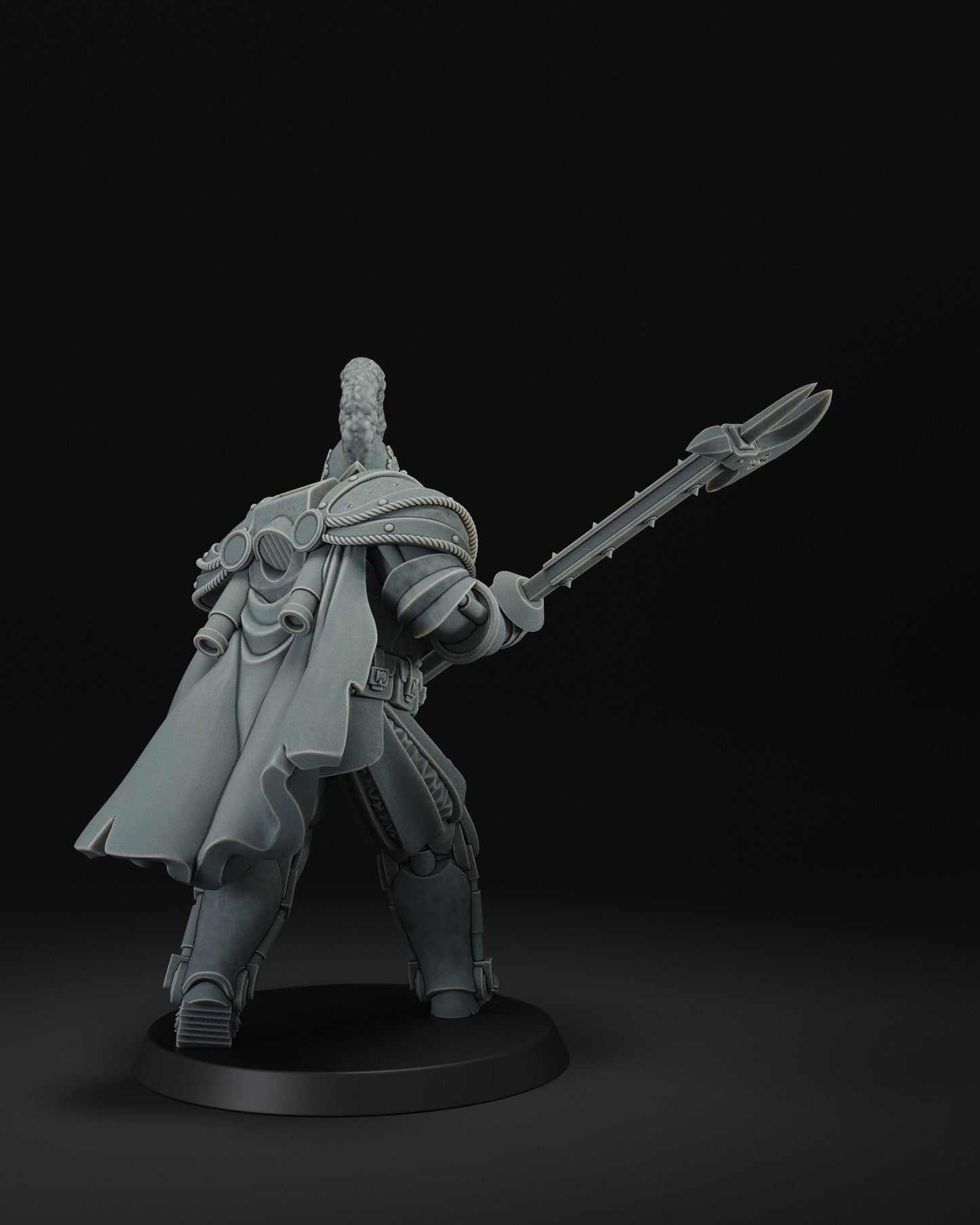 Heavy Infantry - 3D printed miniature  - Wargaming - Trench Grimdark