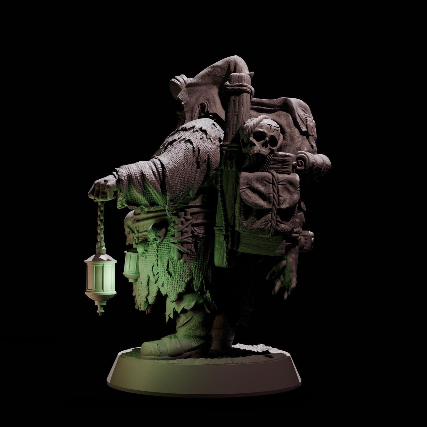 Wandering Merchant Of Rot - 3D printed miniature  - Wargaming - Trench Grimdark