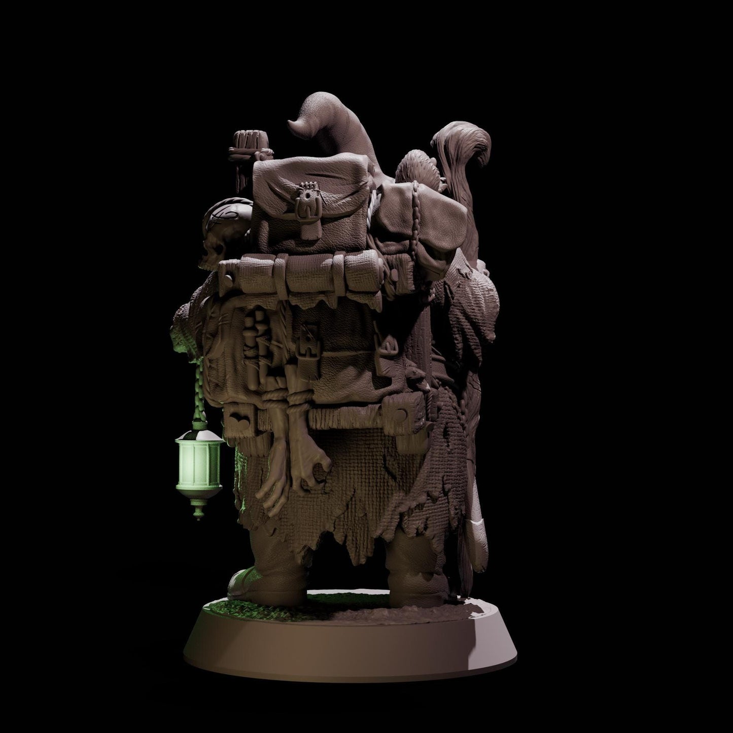 Wandering Merchant Of Rot - 3D printed miniature  - Wargaming - Trench Grimdark