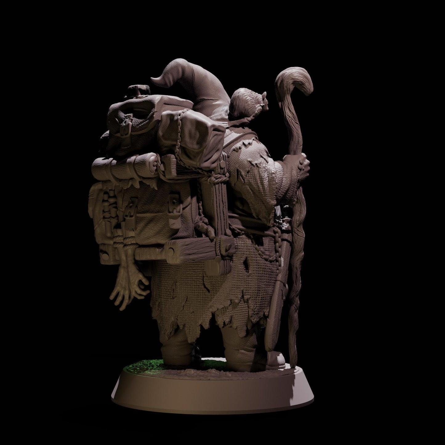 Wandering Merchant Of Rot - 3D printed miniature  - Wargaming - Trench Grimdark