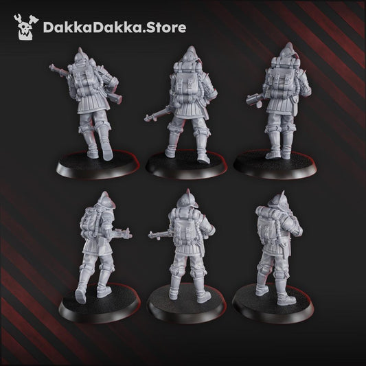 Cortez's conquistadors - 3D printed miniature  - Wargaming - Trench Grimdark