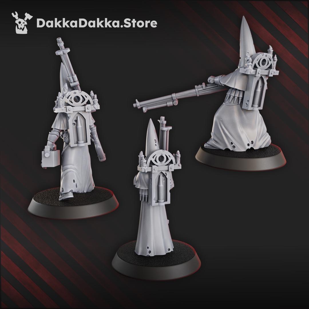 Novitiate of Asesino de tanques - 3D printed miniature  - Wargaming - Trench Grimdark