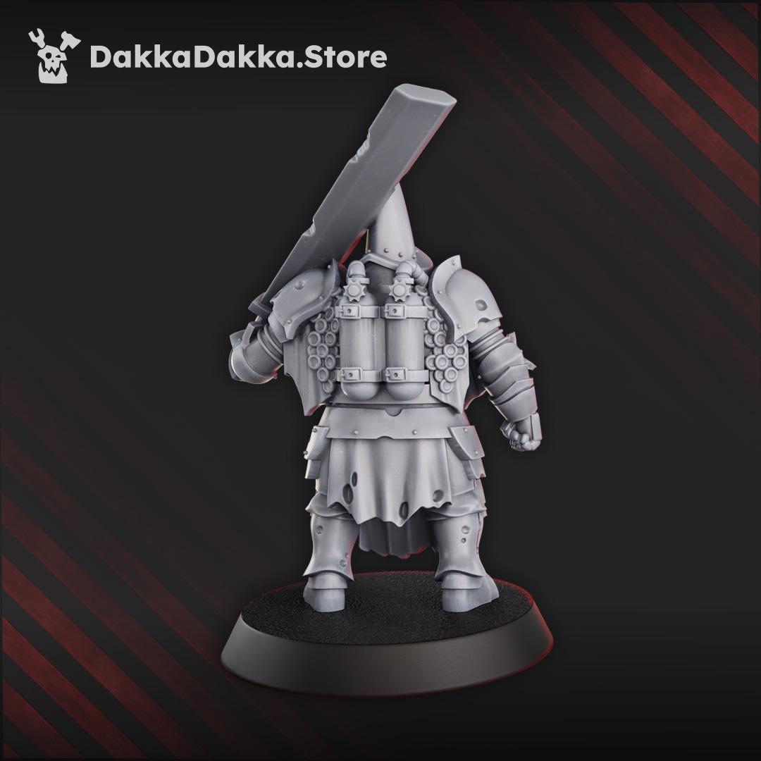 Verdugo Inquisitorial - 3D printed Grimdark Miniature