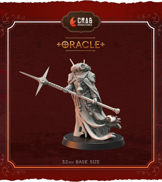 Wraith Oracle - 3D printed miniature  - Wargaming - Trench Grimdark
