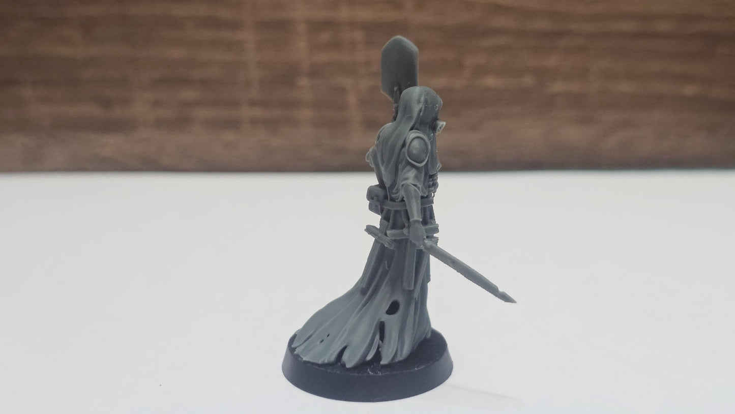 Wraith Pilgrims - Medical Nun by Crab Miniatures - 3D printed miniature Trench compatible
