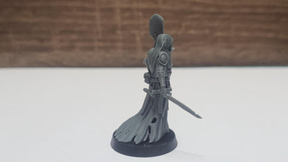Wraith Pilgrims - Medical Nun by Crab Miniatures - 3D printed miniature Trench compatible