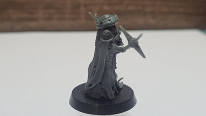 Wraith Oracle - 3D printed miniature  - Wargaming - Trench Grimdark