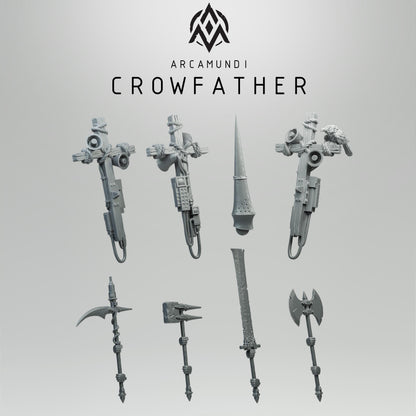The Crowfather - Prophet of War - 3D printed Grimdark Miniature