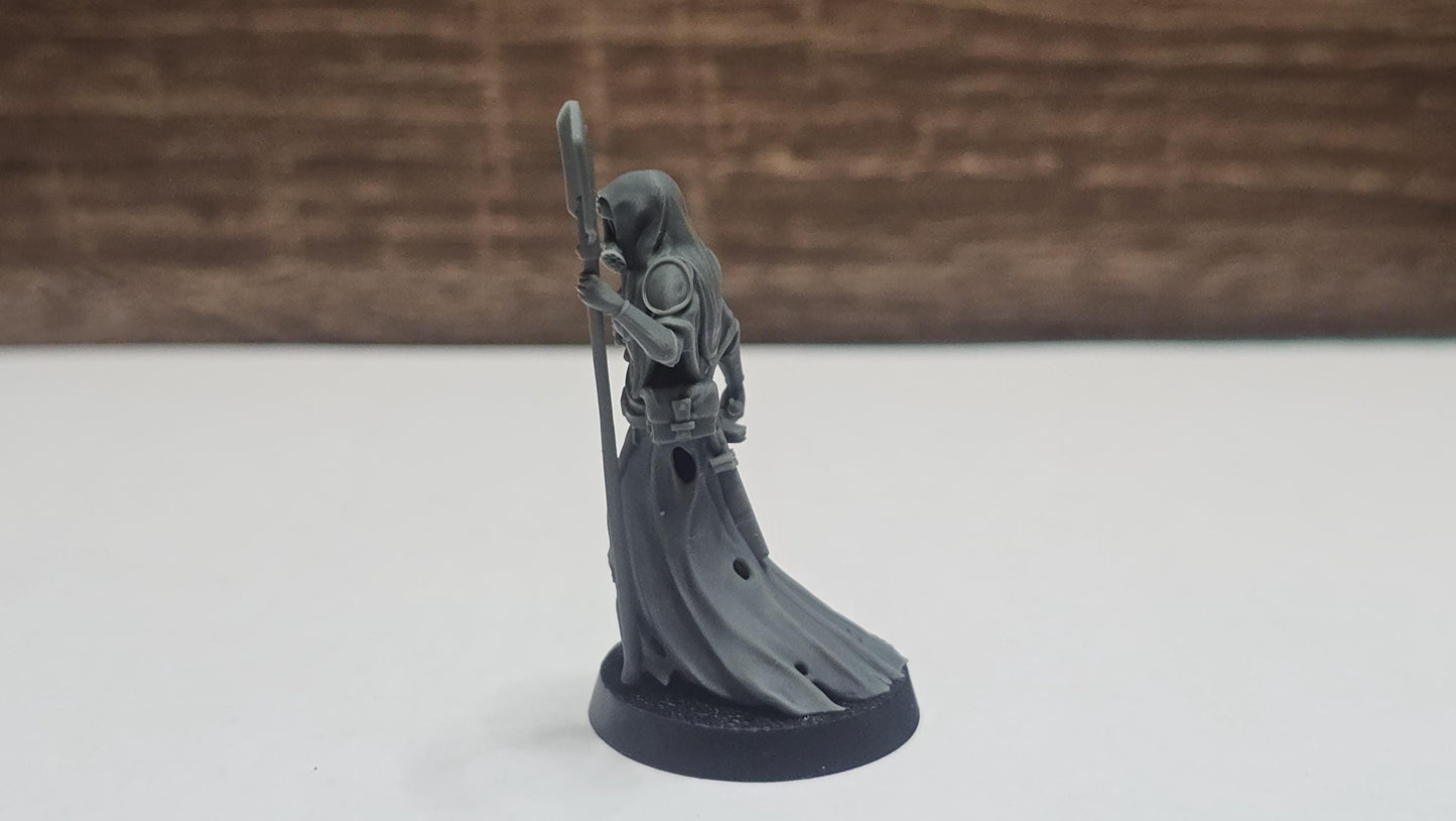 Wraith Pilgrims - Medical Nun by Crab Miniatures - 3D printed miniature Trench compatible