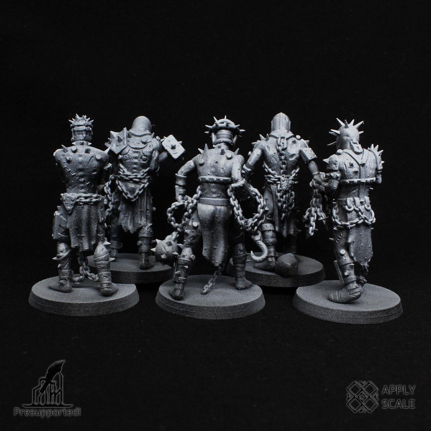 The Court Wretcheds - 3D printed miniature  - Wargaming - Trench Grimdark