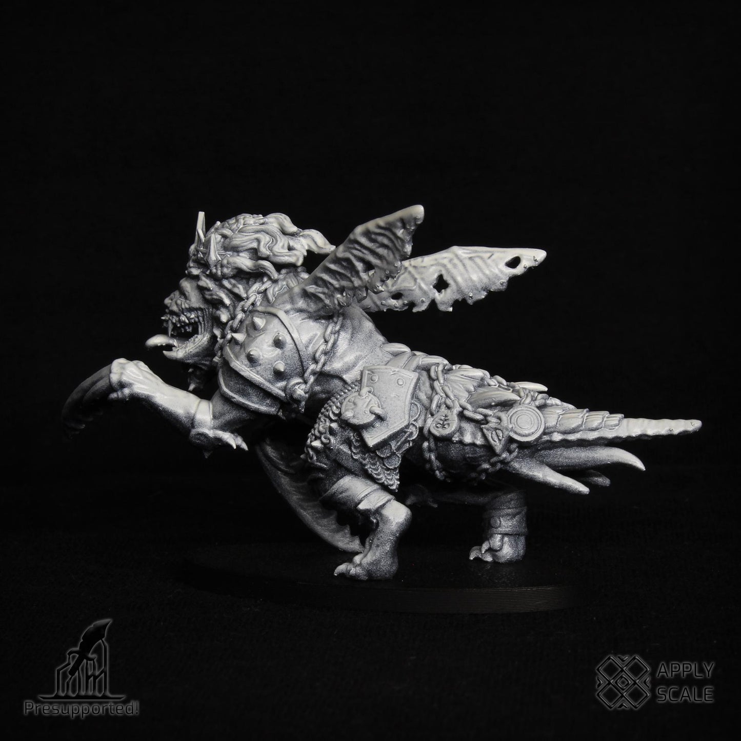 The Court - Hell Beast - 3D printed Grimdark Miniature