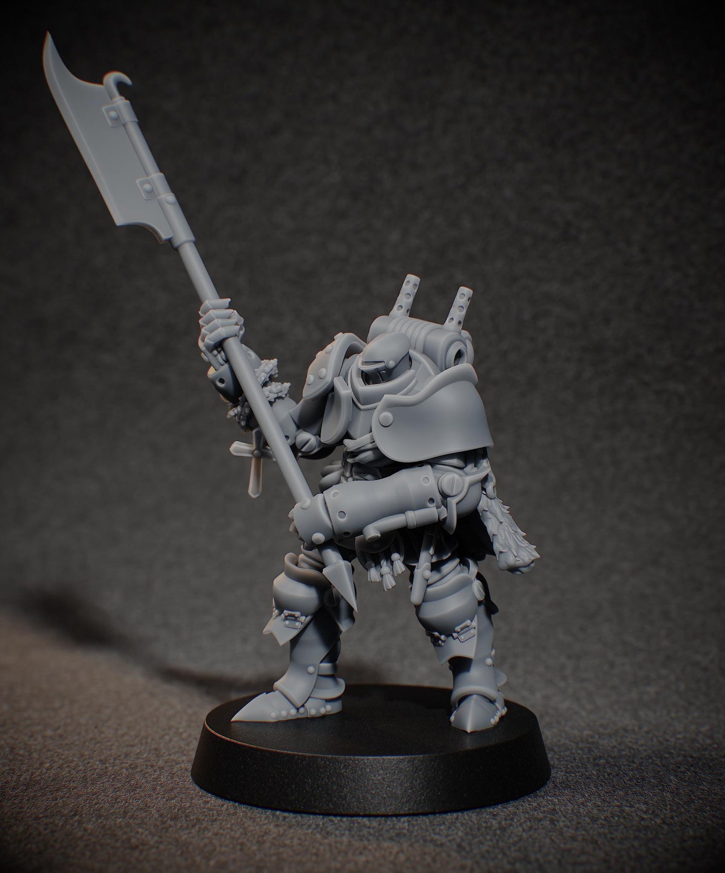 Highlander Heavy Infantry - 3D printed miniature  - Wargaming - Trench Grimdark