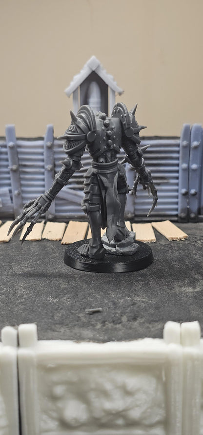 Warlock of Goetic Arts - 3D printed miniature  - Wargaming - Trench Grimdark - 3D printed Grimdark Miniature