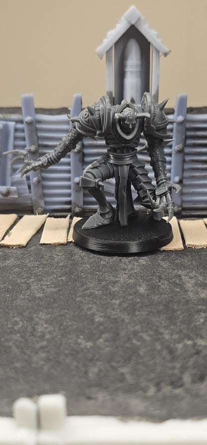 Warlock of Goetic Arts - 3D printed miniature  - Wargaming - Trench Grimdark - 3D printed Grimdark Miniature