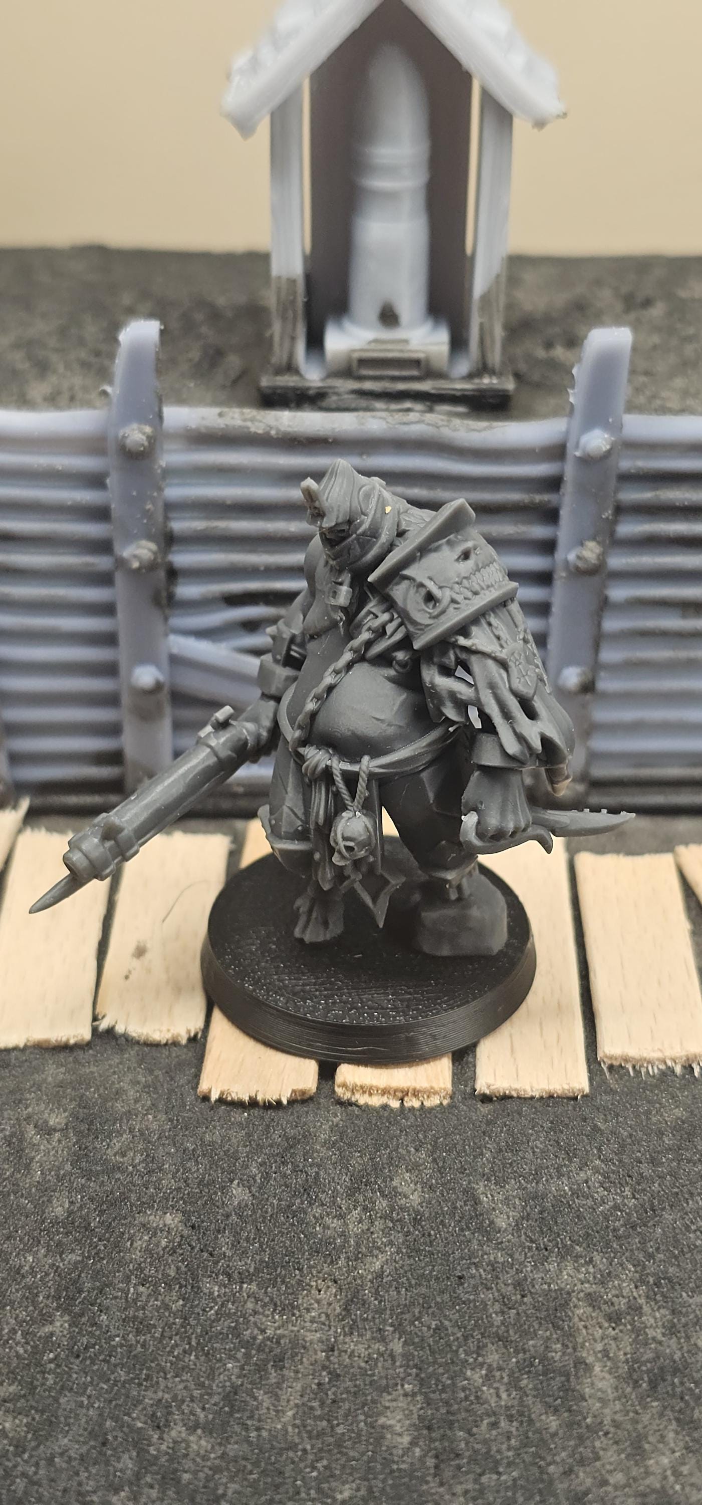 The Court - Demonic Slaves Ranged - 3D printed miniature  - Wargaming - Trench Grimdark