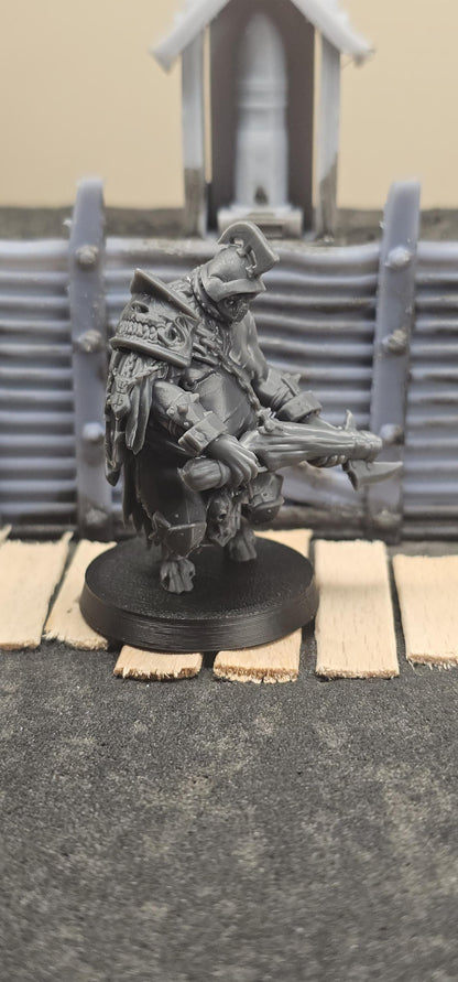 The Court - Demonic Slaves Ranged - 3D printed Grimdark Miniature