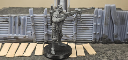 Prussian Merchaneries - Tank Busters - 3D printed Grimdark Miniature