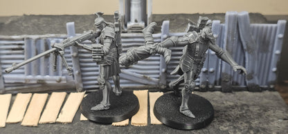 Prussian Merchaneries - Tank Busters - 3D printed Grimdark Miniature