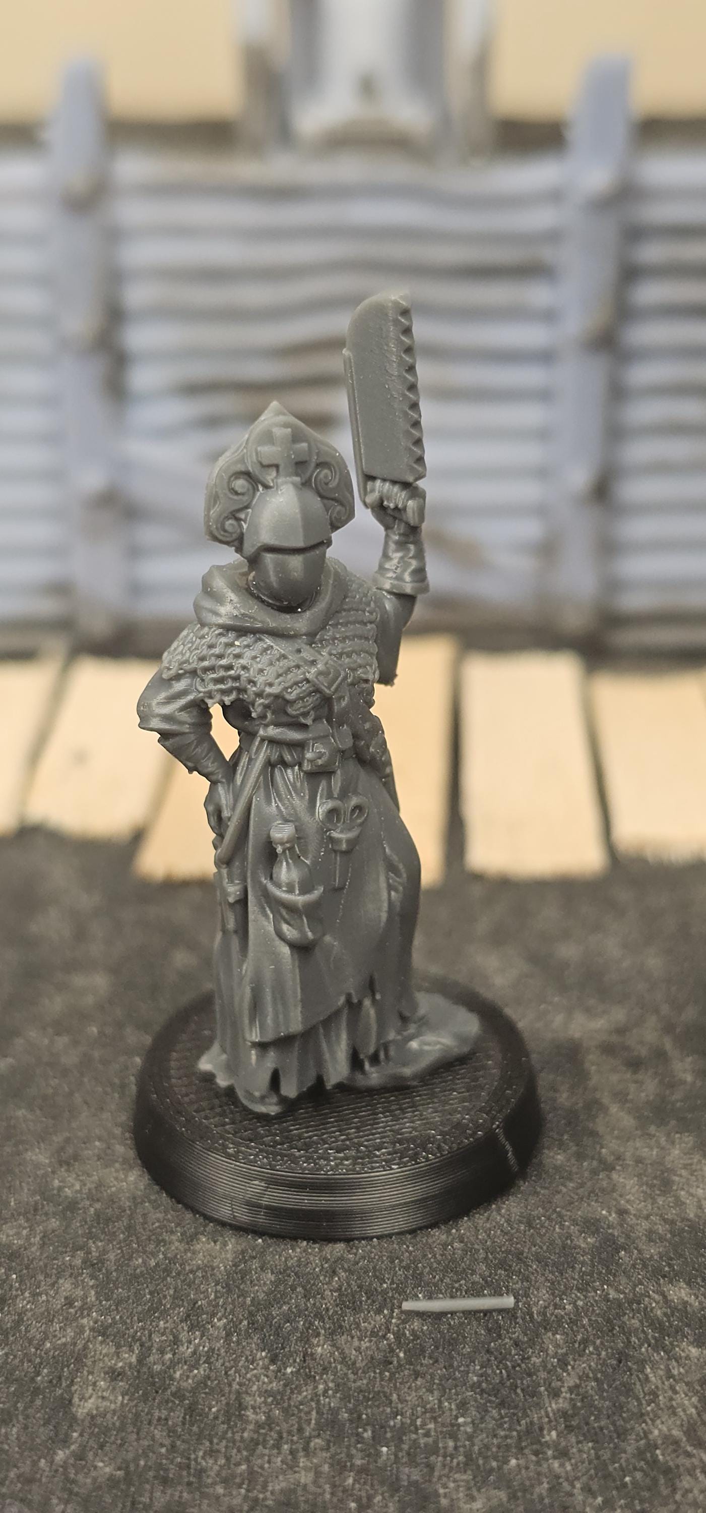 Ada The Sawbones - 3D printed miniature  - Wargaming - Trench Grimdark