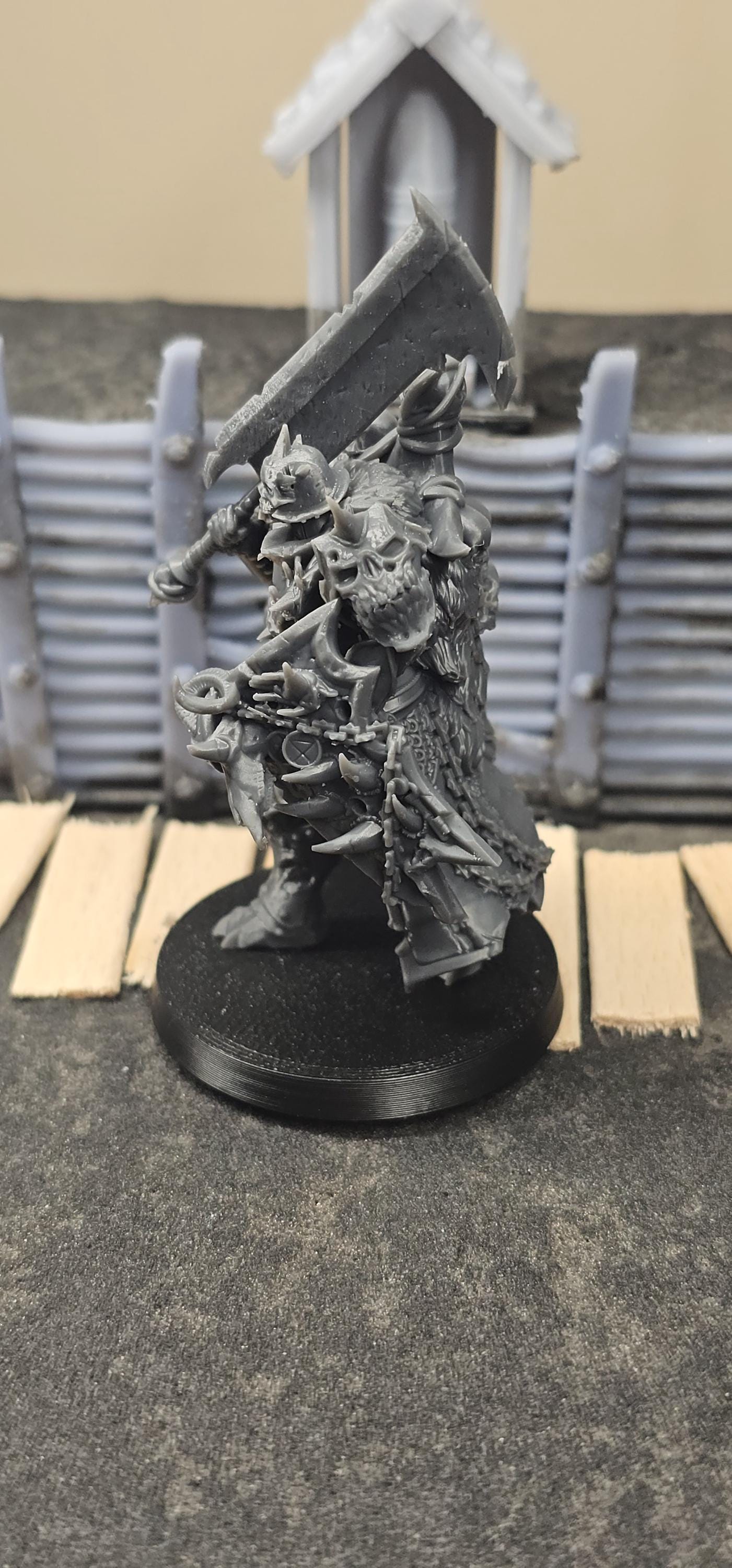 Northern Hell Knights - 3D printed miniature  - Wargaming - Trench Grimdark