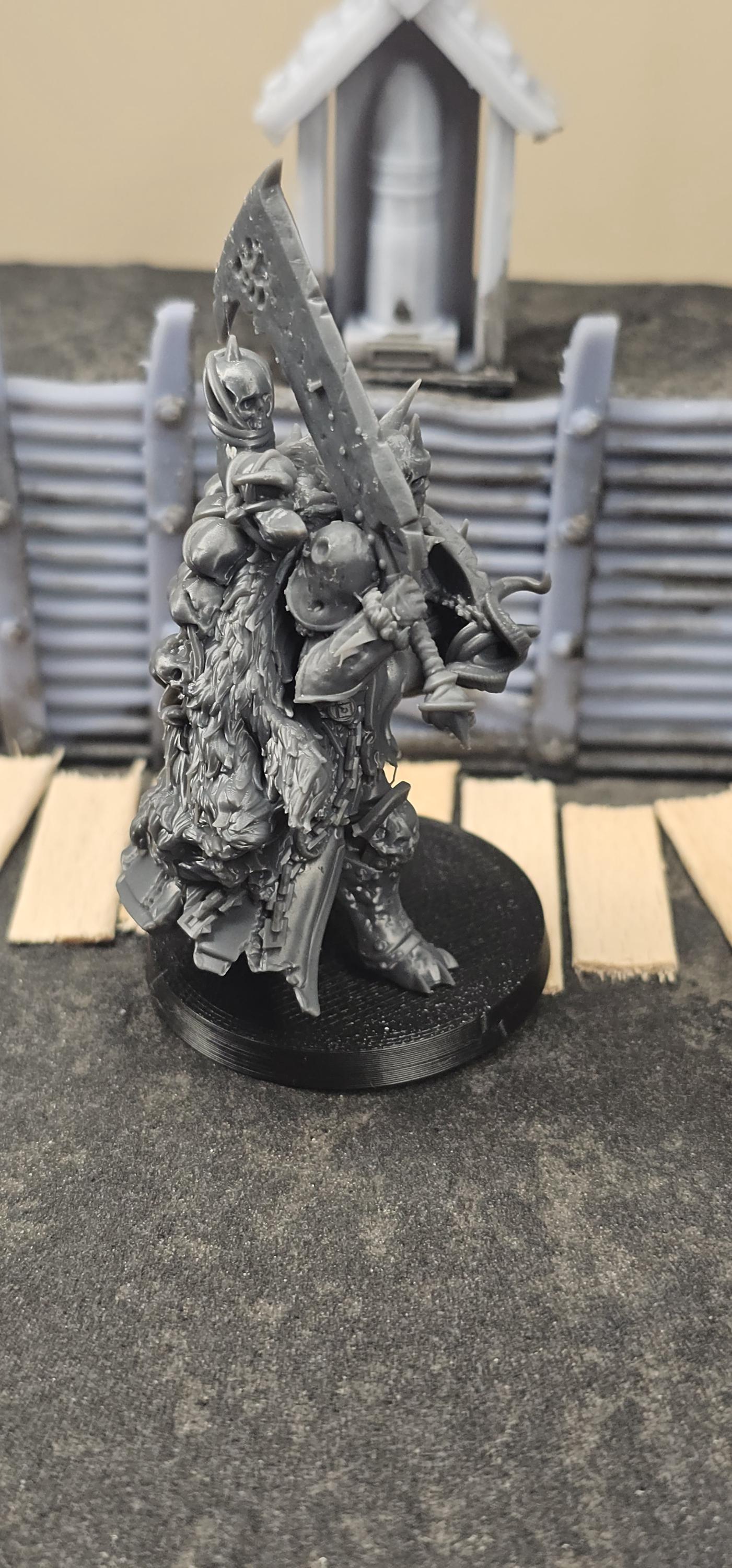 Northern Hell Knights - 3D printed miniature  - Wargaming - Trench Grimdark