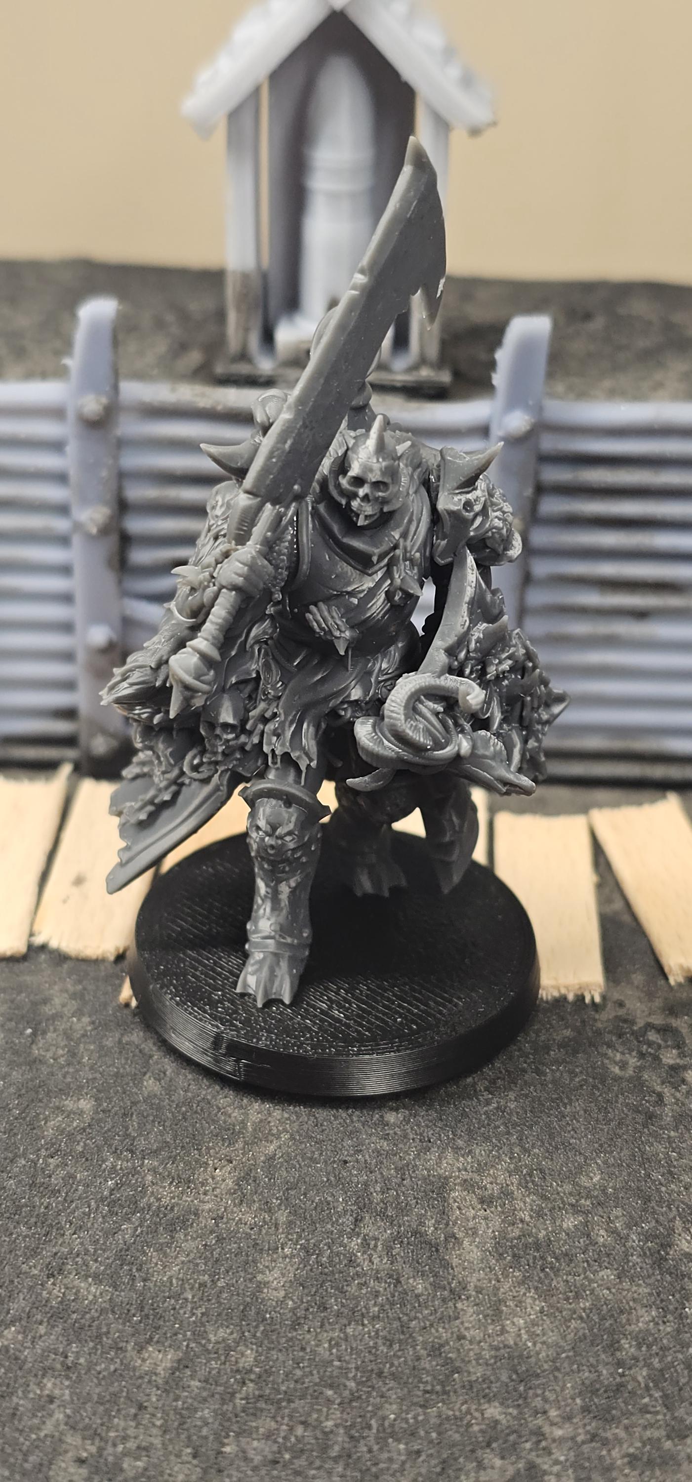 Northern Hell Knights - 3D printed miniature  - Wargaming - Trench Grimdark