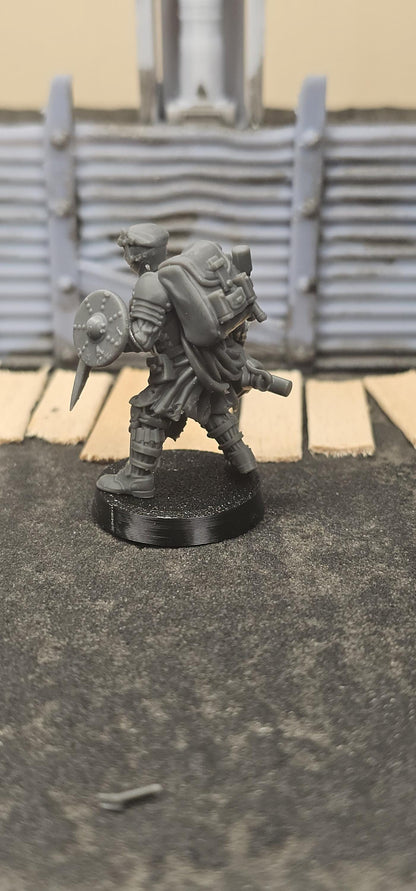 Highlander strike force - 3D printed Grimdark Miniature